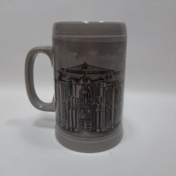 Vintage Villeroy & Boch Mettlach Saar Gray Beer Stein Mug Barware - Picture 8 of 15